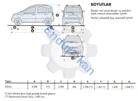 otomobil ölçüleri|araba ölçüleri.